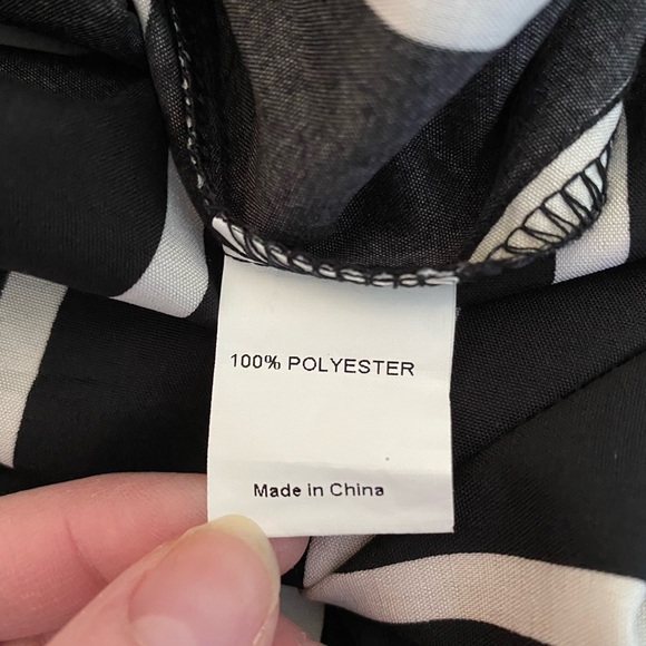 B&W Striped Romer - Picture 3 of 14